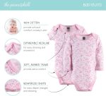 The Peanutshell Newborn Layette Gift Set for Baby Girls - 23 Piece Newborn Girl Clothes & Accessories Set - Fits Newborn to 3 Months - Floral - Image 3